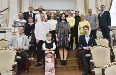 Детей-героев наградили в Новосибирской области