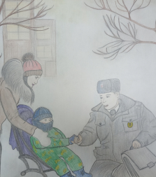 Рисунок болотнинского школьника вышел в финал всероссийского конкурса