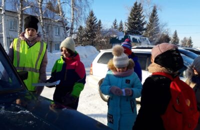 Сотрудники Госавтоинспекции по Болотнинскому району напомнили водителям о необходимости использования детских кресел при перевозке детей