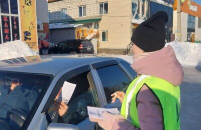 Сотрудники ГИБДД Болотнинского района провели акцию «Сел за руль-пристегнись»