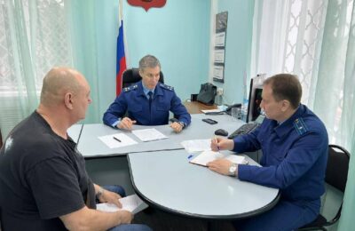 Первый заместитель прокурора Новосибирской области провел личный прием граждан в Болотнинском районе