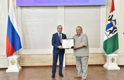 Тренер-преподаватель из Болотного получил почетную грамоту губернатора Новосибирской области