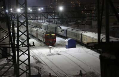 Электричка Болотное-Новосибирск задержалась на час в сильный мороз