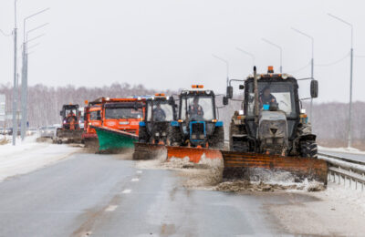 Ежедневно на чистку региональных трасс выходят до 700 единиц дорожной техники