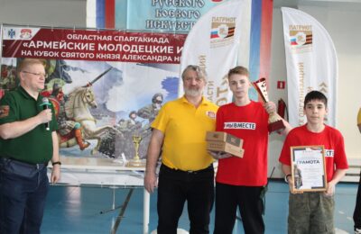 Болотнинские школьники приняли участие в областной спартакиаде «Армейские молодецкие игры»