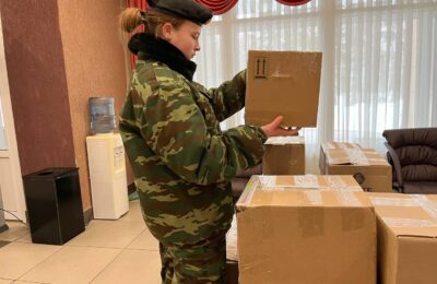 Болотнинцы ко Дню защитника Отечества отправили подарки бойцам СВО