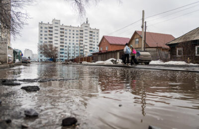 В Новосибирской области ликвидировали подтопление на 30 дорожных участках