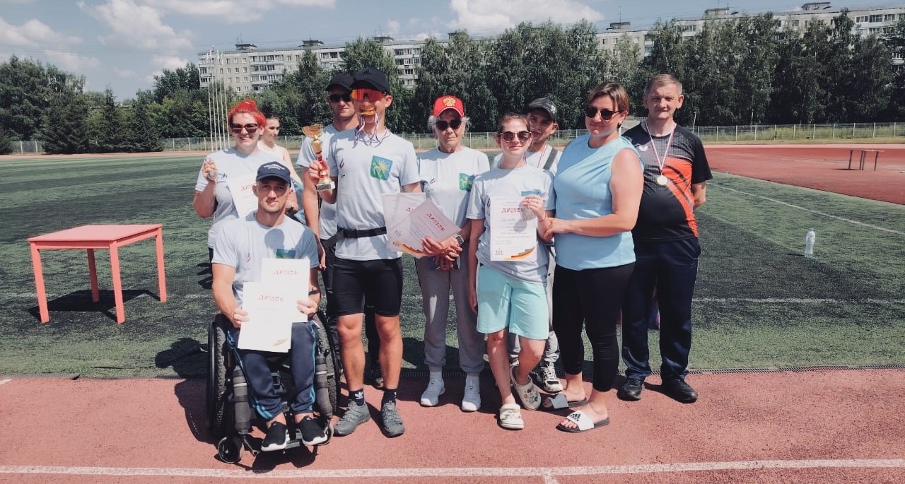 Болотнинские спортсмены завоевали малый кубок спартакиады инвалидов Новосибирской области