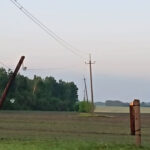 Сильный ураган обрушился на Новосибирскую область