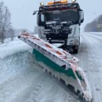 В Новосибирской области усилили меры по очистке трасс от снега