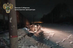 В Новосибирской области произошла авария на железнодорожных путях