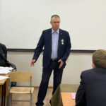 Участник программы «Герои НовоСибири» провёл беседу со студентами из Новосибирска