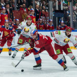 Сборная России по хоккею «Россия 25» одержала победу над командой Беларуси со счетом 3:1