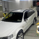 В Академгородке пьяный водитель на иномарке въехал в подземную парковку