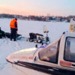 В Новосибирске удалось спасти двух рыбаков из ледяной воды