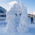 В Новосибирске завершился фестиваль снежной скульптуры
