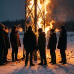 Семь ребят подожгли телефонный вышки в Новосибирской области