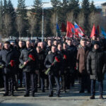 Губернатор Новосибирской области Андрей Травников принял участие в церемонии памяти героев-погибших в локальных конфликтах