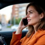 В Новосибирске выросло количество штрафов за разговоры по телефону во время вождения