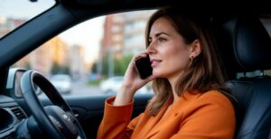 В Новосибирске выросло количество штрафов за разговоры по телефону во время вождения