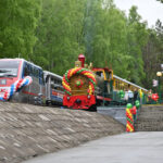 Детская железная дорога начала свой двадцать второй сезон