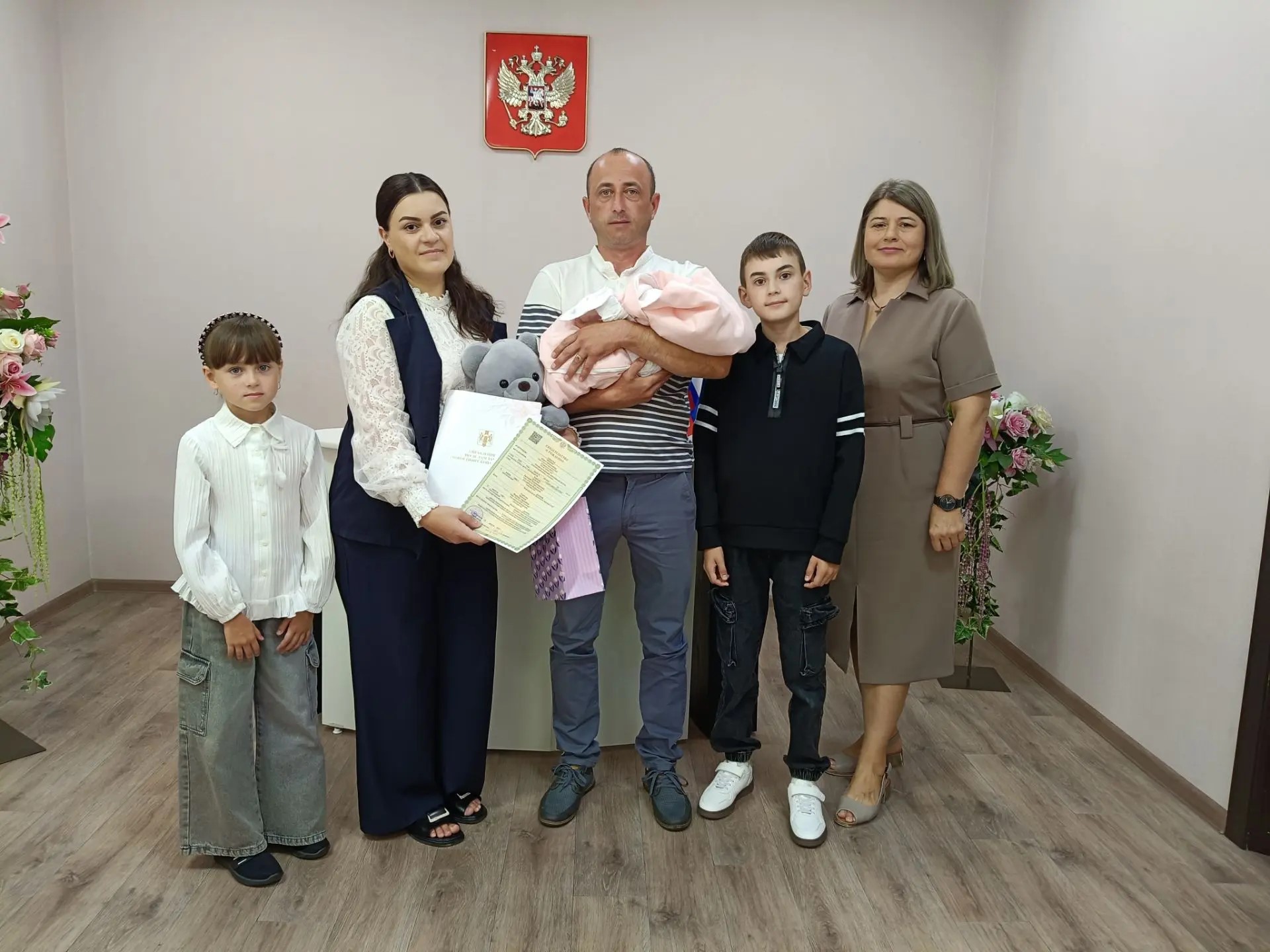 Юбилейный малыш родился в Болотнинском районе